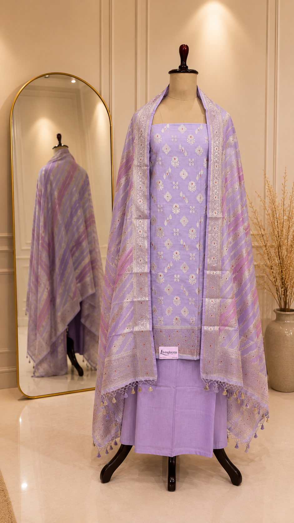 Pure Banaras Suit *Rangkat Duppatta