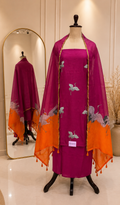 Pure Mulchanderi Suit