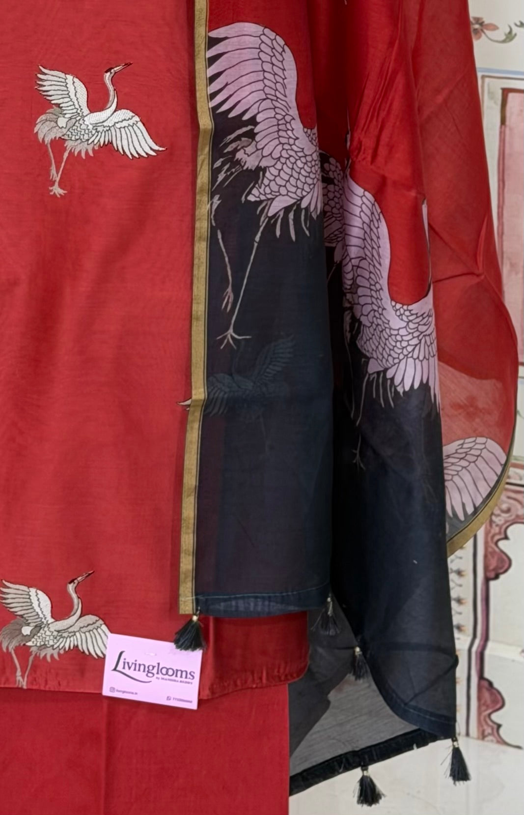 Pure Mulchanderi Suit
