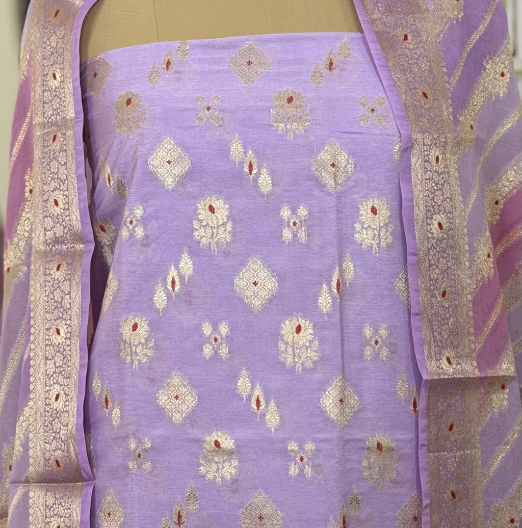 Pure Banaras Suit *Rangkat Duppatta