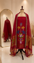 Pure Linen Jamdhani suit (2 piece)