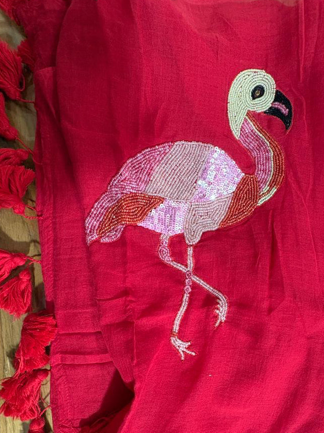 Swan Mulcotton Saree